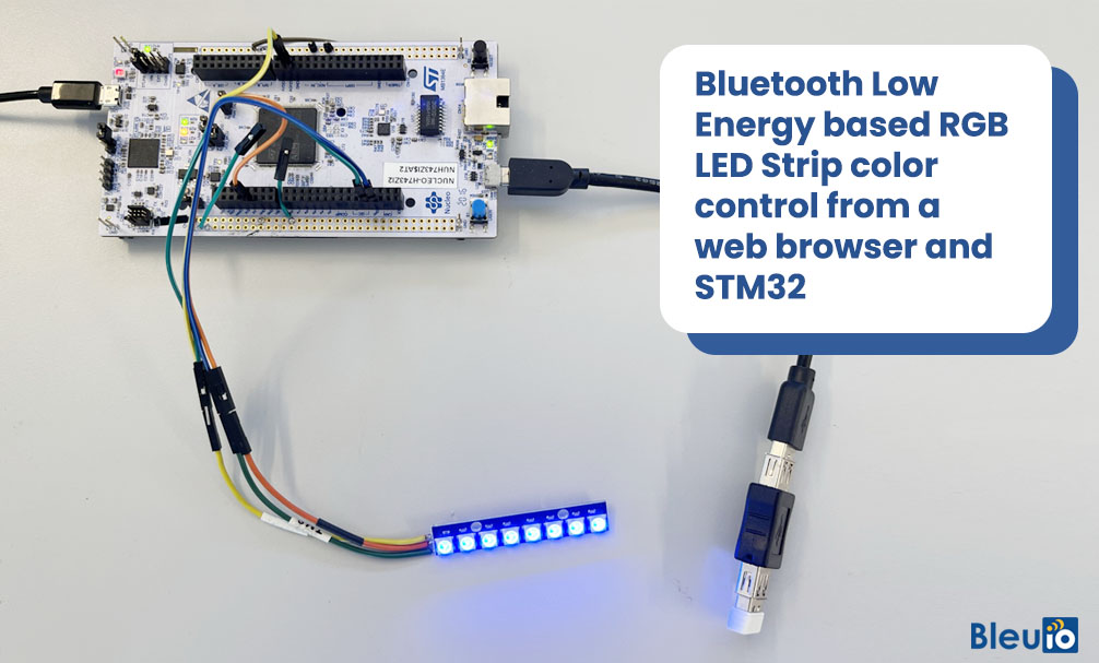 Striscia Led USB RGB 3m con Controller APP Bluetooth