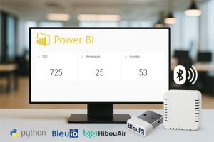 Streaming BLE Sensor Data into Microsoft Power BI using BleuIO