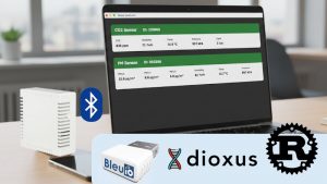Developing a Desktop BLE Air-Quality Application with Rust, Dioxus, and BleuIO